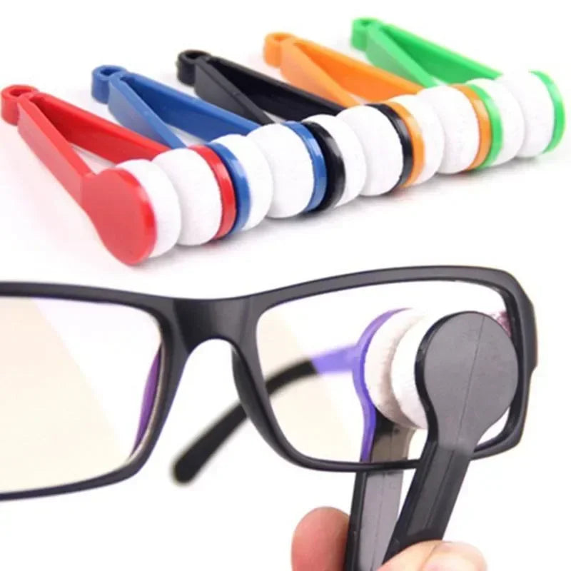 5Pcs Cotton  Portable Multifunctional Glasses Cleaning Rub Eyeglass