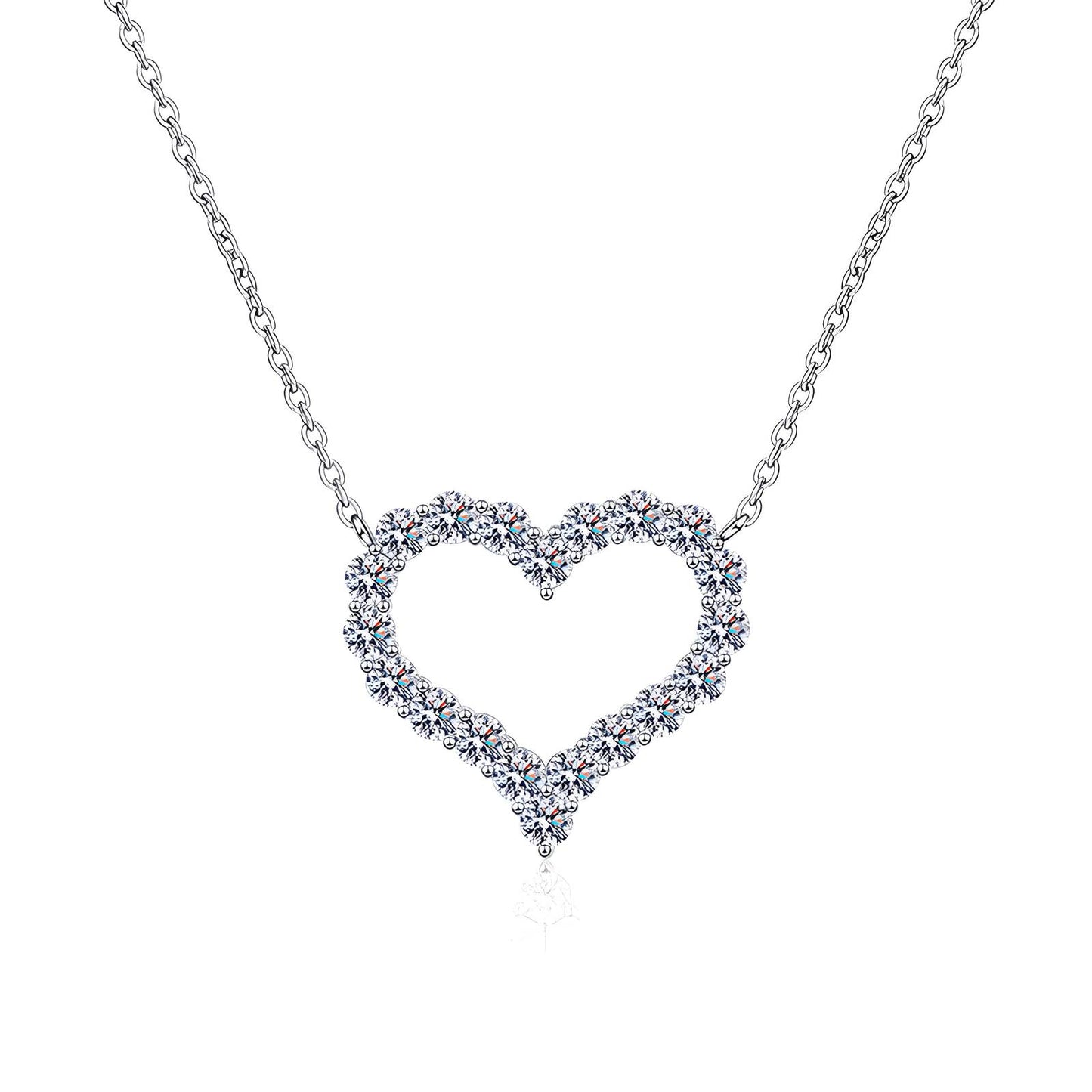 Stainless steel  Heart necklace, Intensity